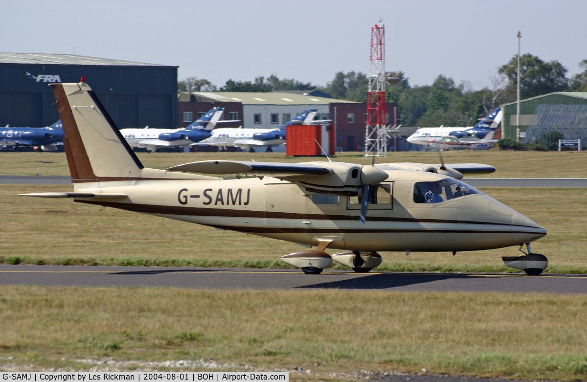 G-SAMJ, 1977 Partenavia P-68B C/N 101, Partenavia P.68B