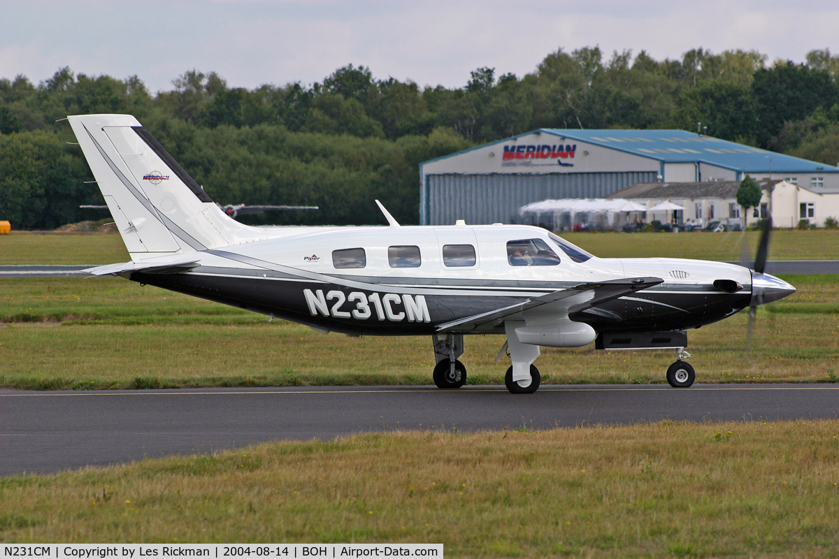 N231CM, 2002 Piper PA-46-500TP C/N 4697146, Piper PA-46-500P Meridian