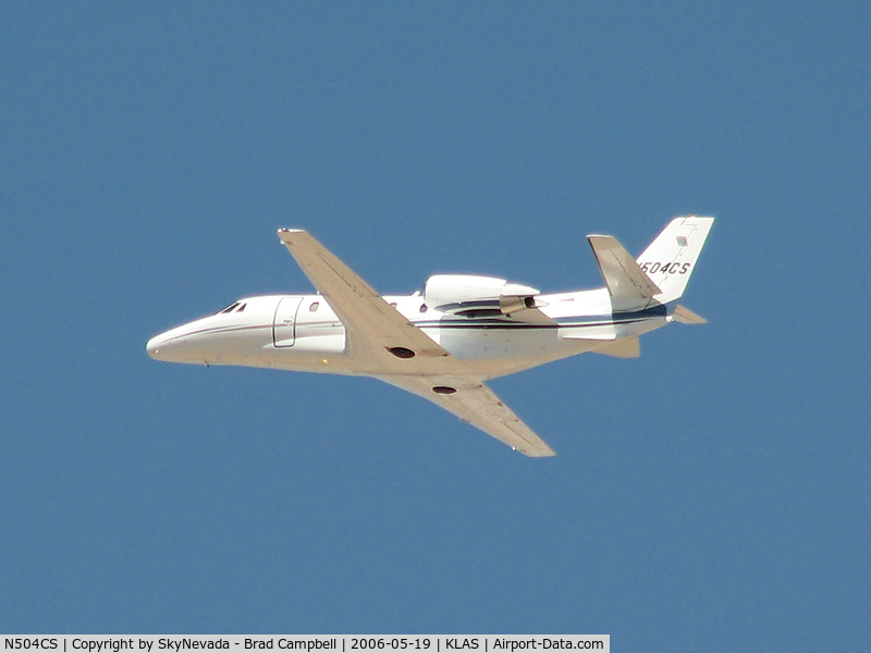 N504CS, 2002 Cessna 560XL Citation Excel C/N 560-5229, Privately Owned / 2002 Cessna 560XL - (Citation Excel) - Departing RWY 19R