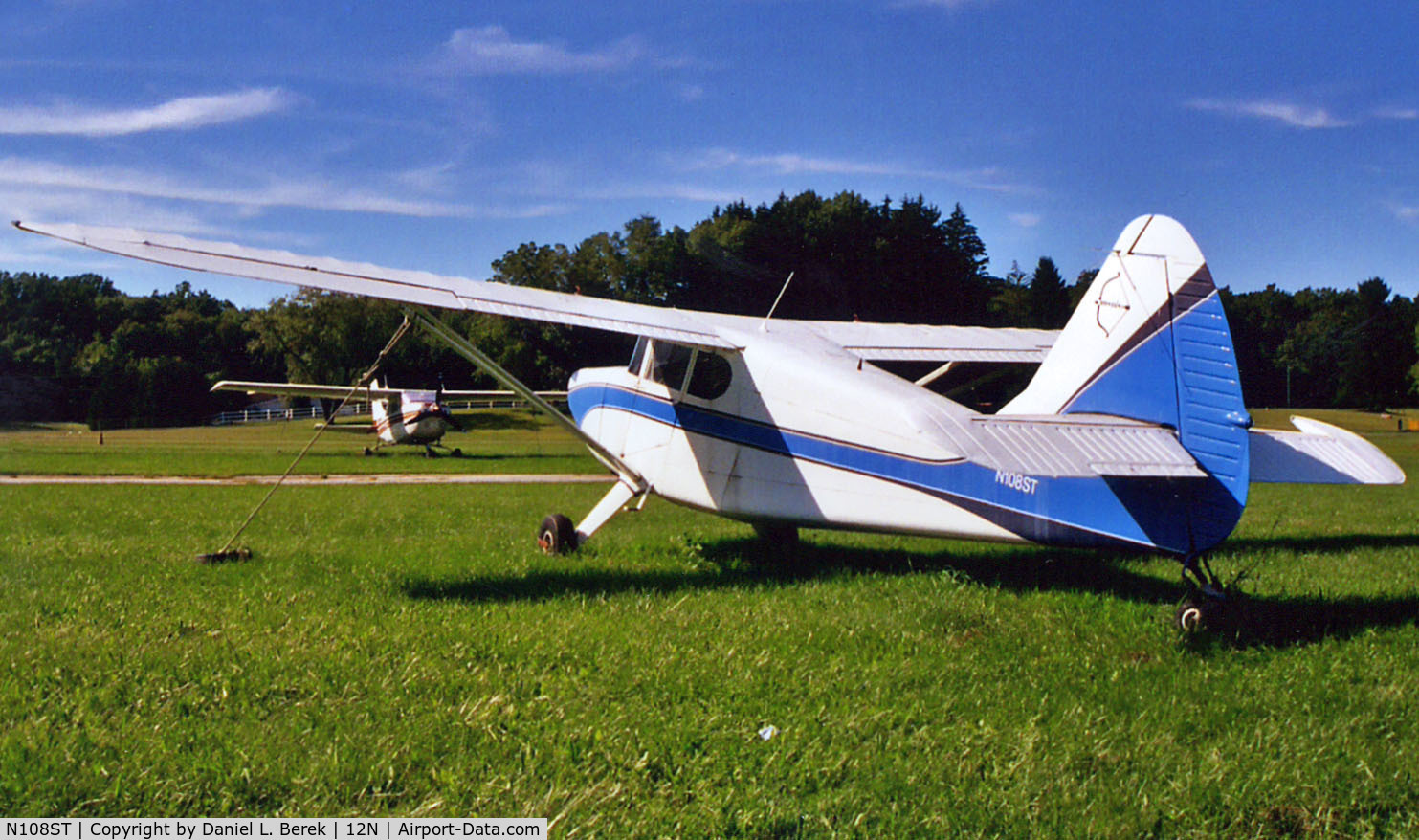 N108ST, 1946 Stinson 108-1 Voyager C/N 108-948, This beautiful 1946 Stinson calls Andover her home.