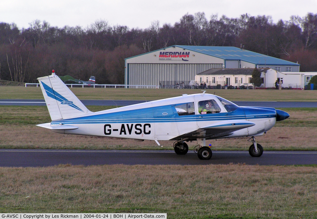 G-AVSC, 1967 Piper PA-28-180 Cherokee C/N 28-4193, PA-28 Cherokee 180