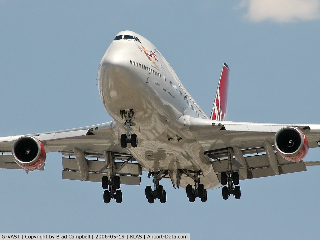 G-VAST, 1997 Boeing 747-41R C/N 28757, Virgin Atlantic - 'Ladybird' / 1997 Boeing Company BOEING 747-41R