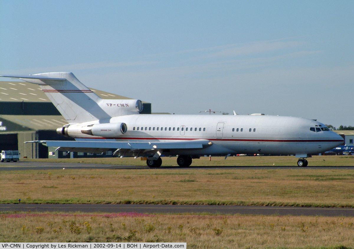 VP-CMN, 1967 Boeing 727-46 C/N 19282, Boeing 727-046