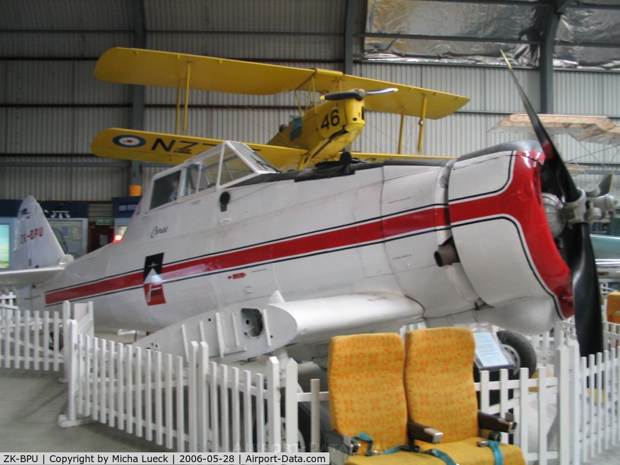 ZK-BPU, Commonwealth CA-28B Ceres C/N 4, Ceres Agricultural Aeroplane, preserved at the Museum of Transport and Technology (MOTAT) in Auckland, New Zealand
