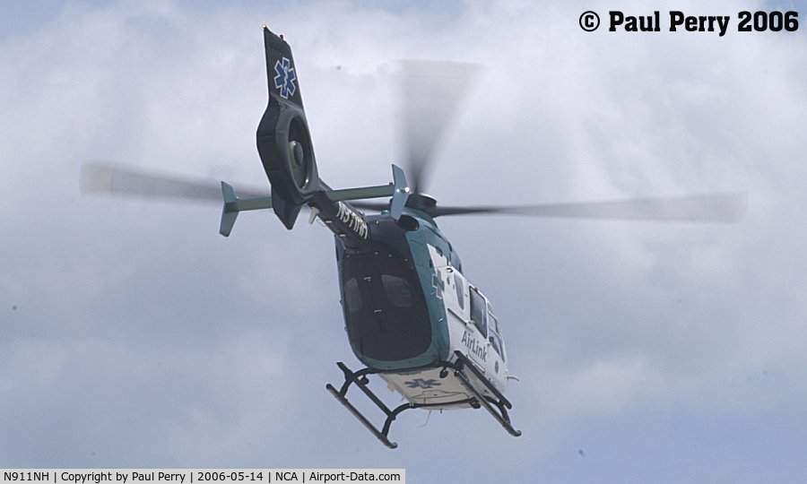 N911NH, 2003 Eurocopter EC-135T-2 C/N 0273, Dustoff!  Wilmington's medevac departs on a call