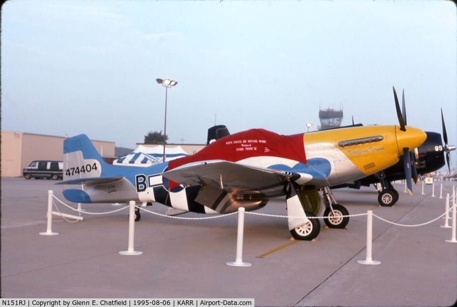 N151RJ, North American P-51D Mustang C/N 44-74404, Open house display