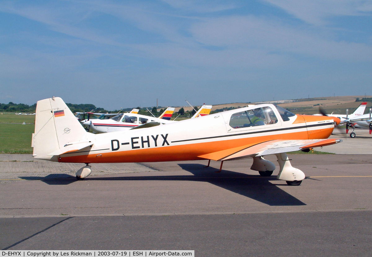 D-EHYX, Bolkow Bo-207 C/N 209, Bolkow BO-207