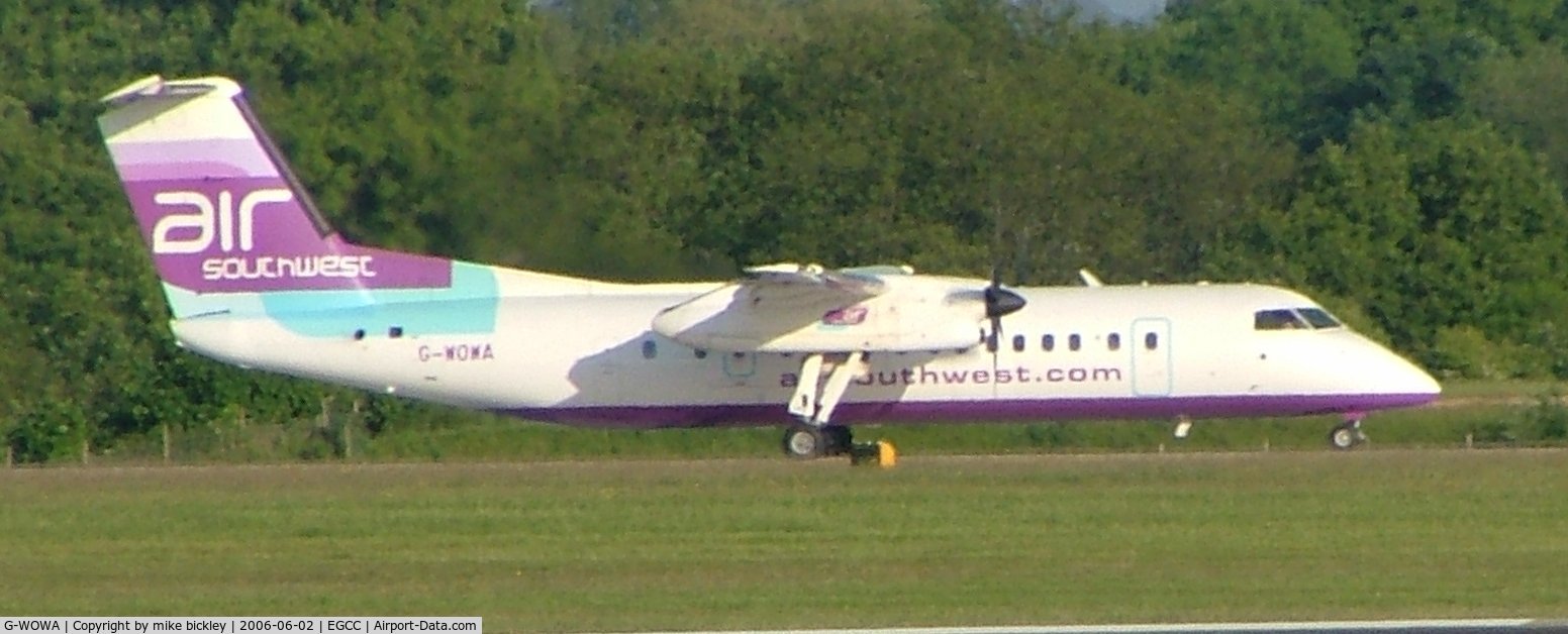 G-WOWA, 1992 De Havilland Canada DHC-8-311 Dash 8 C/N 296, ready to go