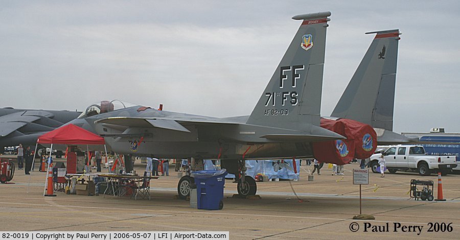 82-0019, 1982 McDonnell Douglas F-15C Eagle C/N 0832/C250, Get it while you can, since the 71st FS is going to the F-22