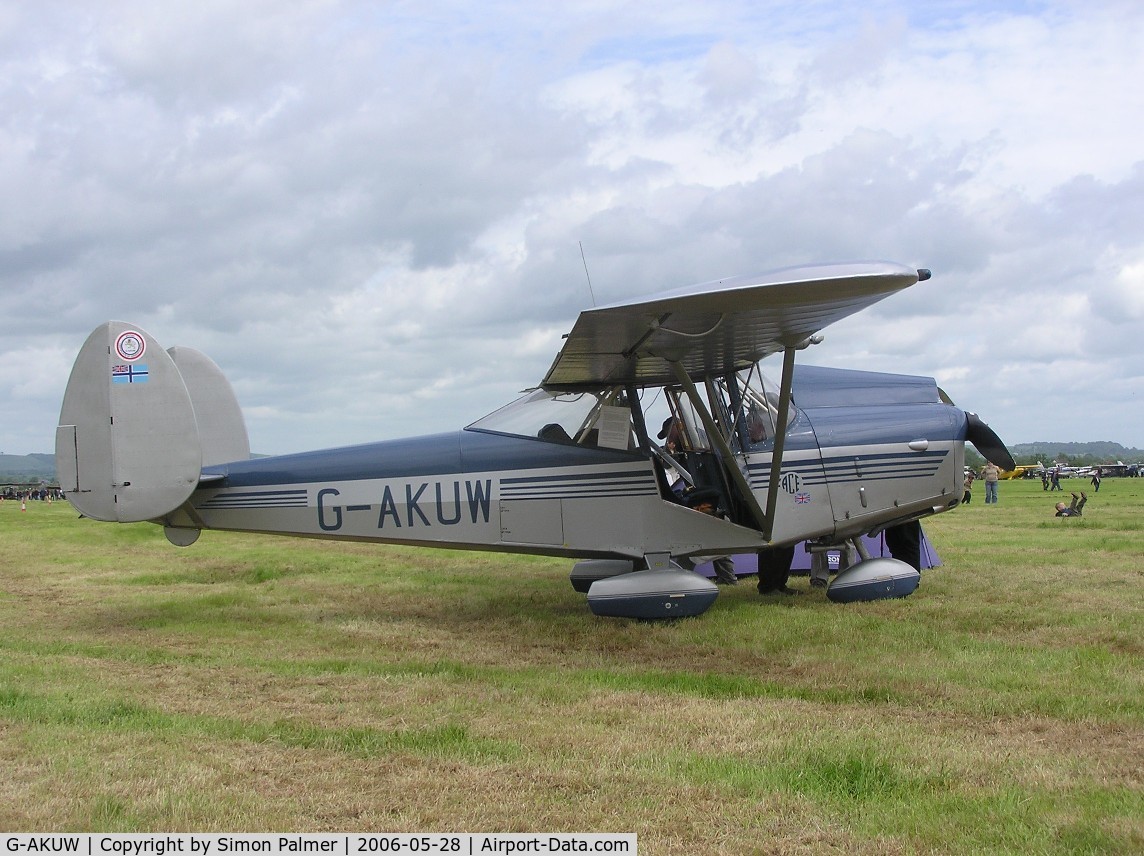 G-AKUW, 1948 Chrislea CH-3 Super Ace 2 C/N 105, Rare Chrislea Ace at Keevil (see also G-AKVF)