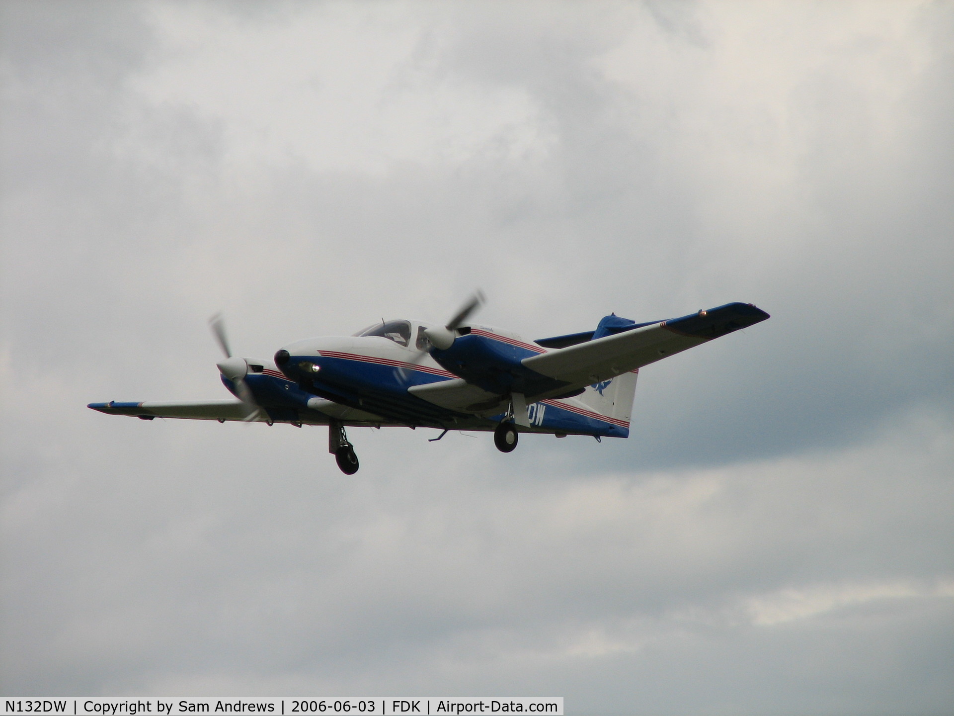 N132DW, 2002 Piper PA-44-180 Seminole C/N 4496139, Back to Nashua