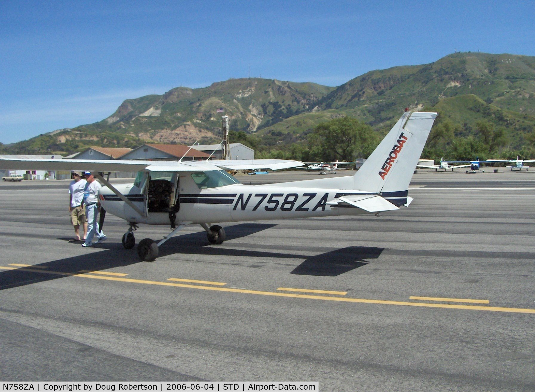 N758ZA, 1983 Cessna A152 Aerobat C/N A1521025, 1983 Cessna A152 II AEROBAT, Lycoming O-235-L2C 115 Hp