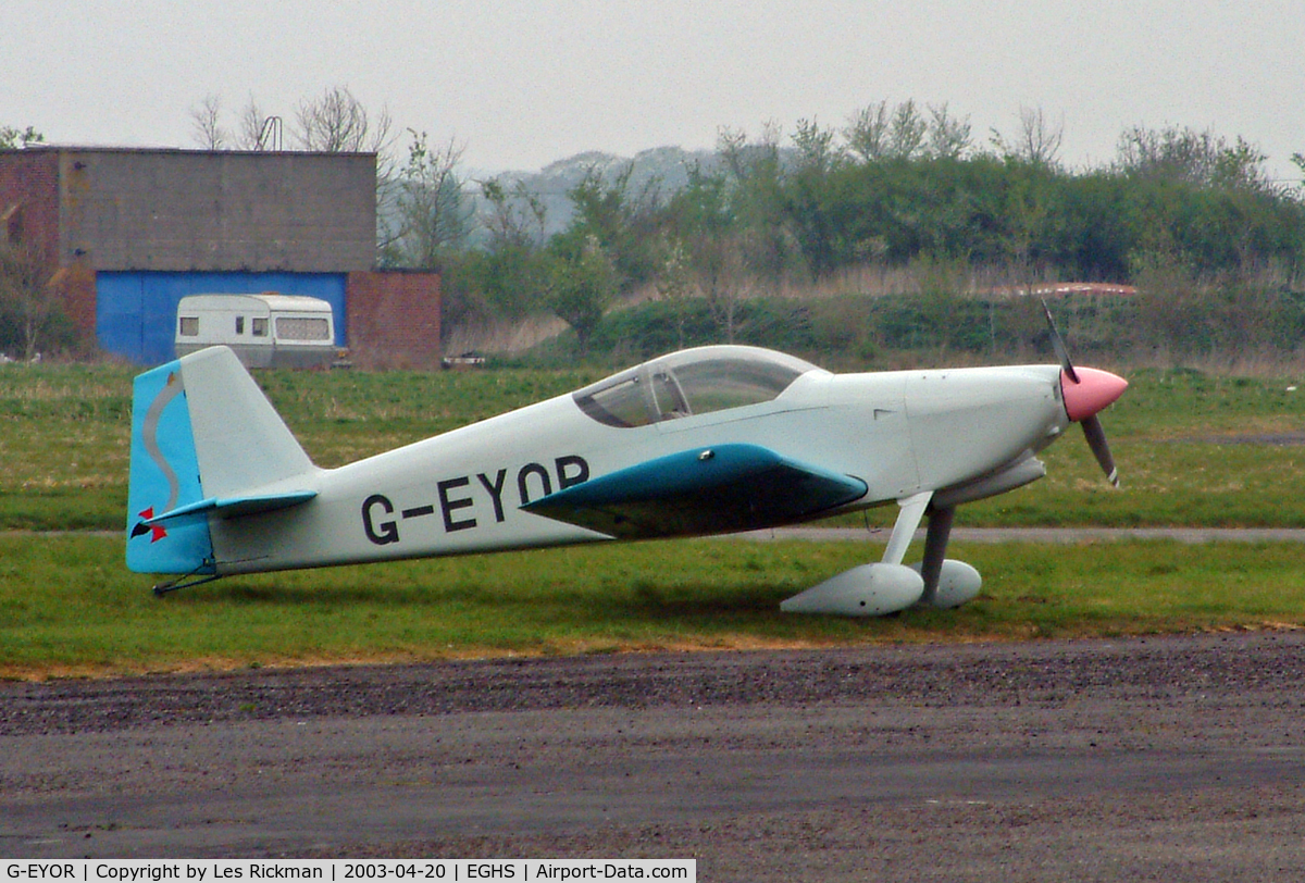 G-EYOR, 2001 Vans RV-6 C/N PFA 181A-13259, Vans RV.6