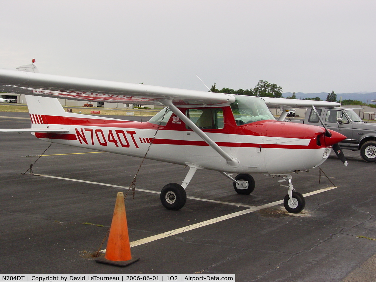 N704DT, 1976 Cessna 150M C/N 15078535, N704DT with new paint!!