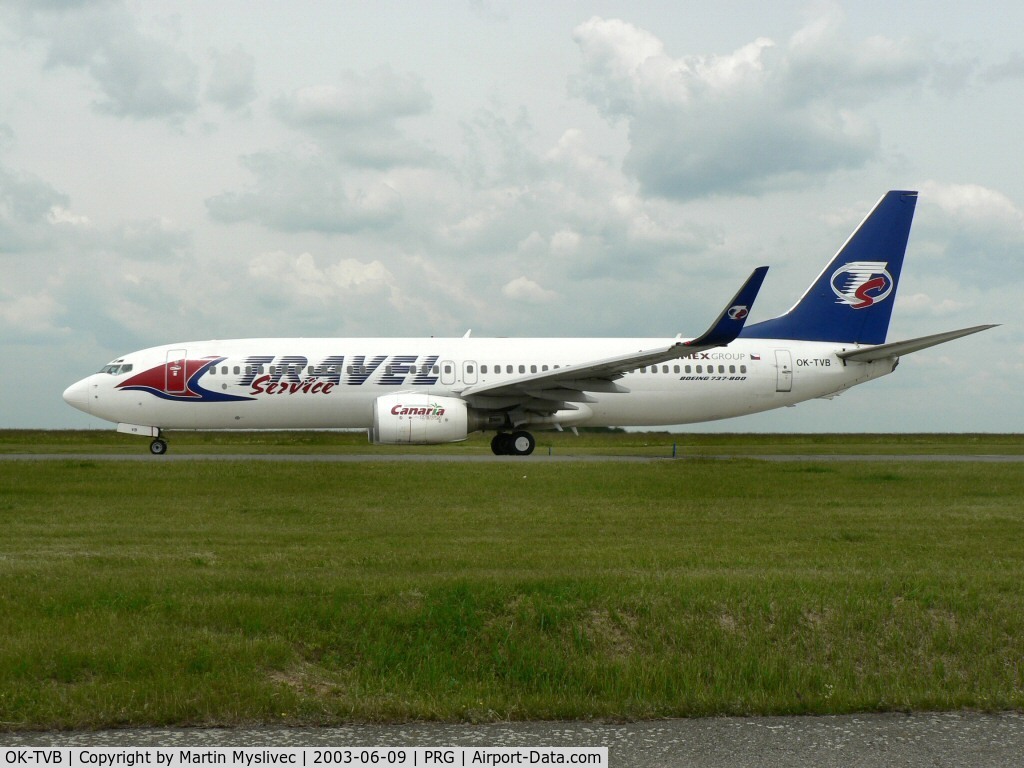 OK-TVB, 2001 Boeing 737-8CX C/N 32362, Boeing 737-8CX