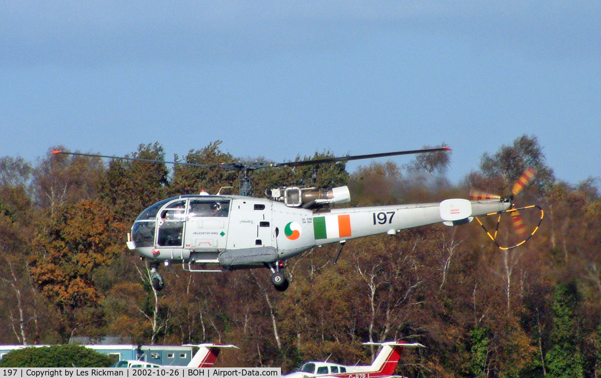 197, 1964 Aerospatiale SE-3160 Alouette III C/N 1194, Aerospatiale SA-316B Alouette III