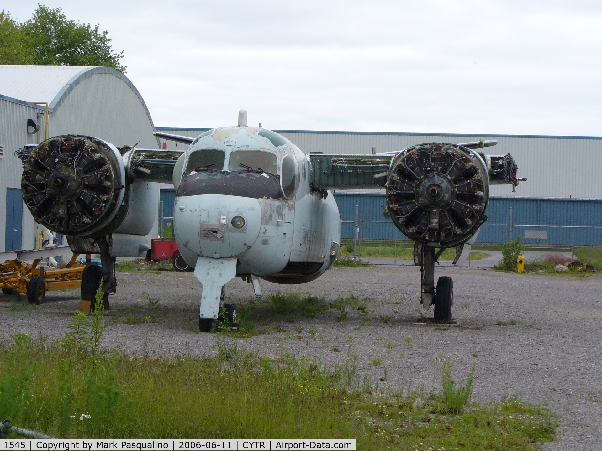 1545, De Havilland Canada CS2F-1 Tracker C/N DHC44, Tracker project at RCAF Museum