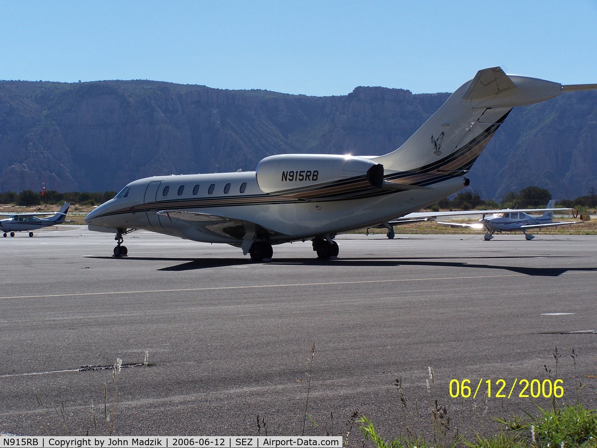 N915RB, 1998 Cessna 750 Citation X C/N 750-0042, Sedona Airport