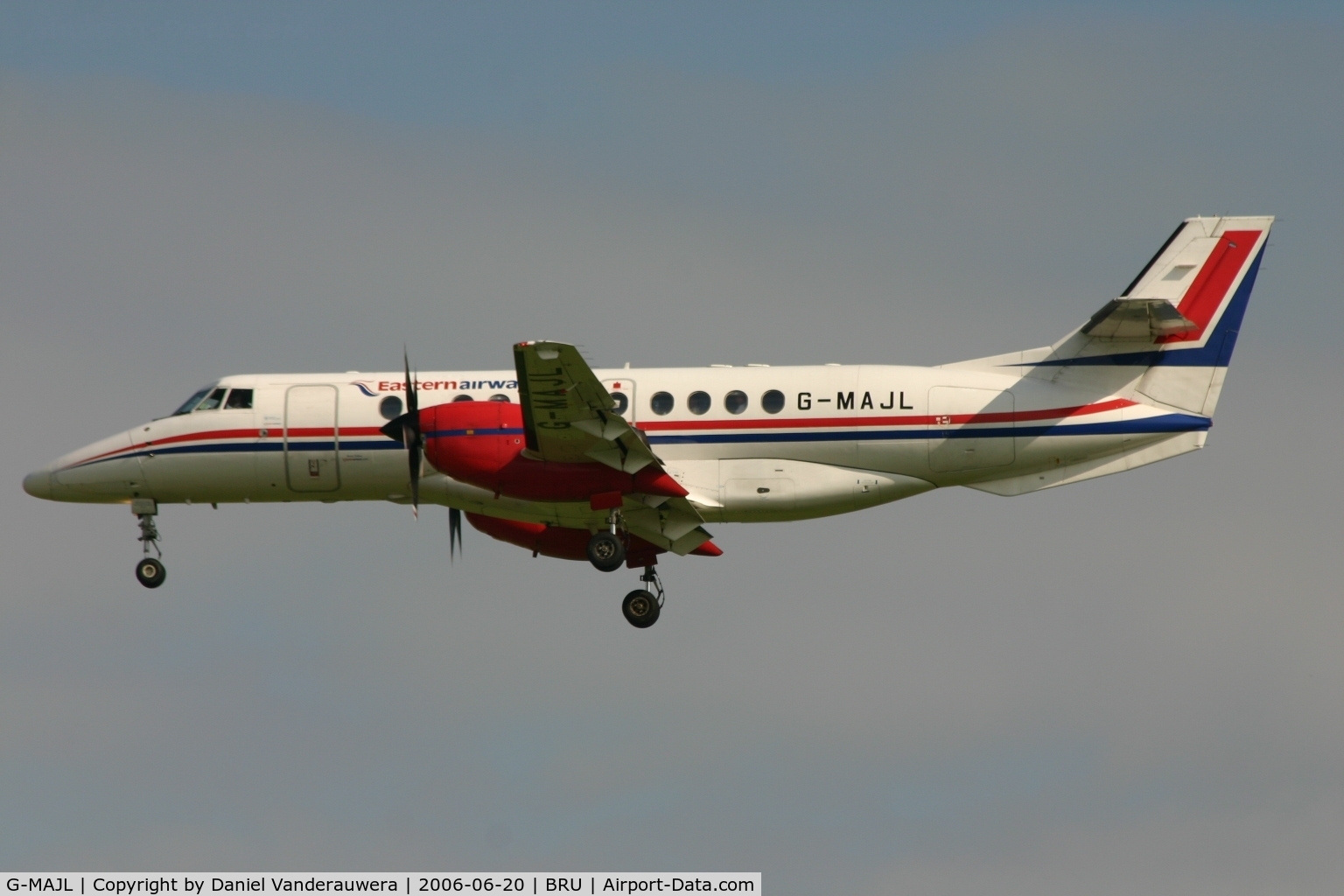 G-MAJL, 1996 British Aerospace Jetstream 41 C/N 41087, arrival of flight T3 4471 from Southampton