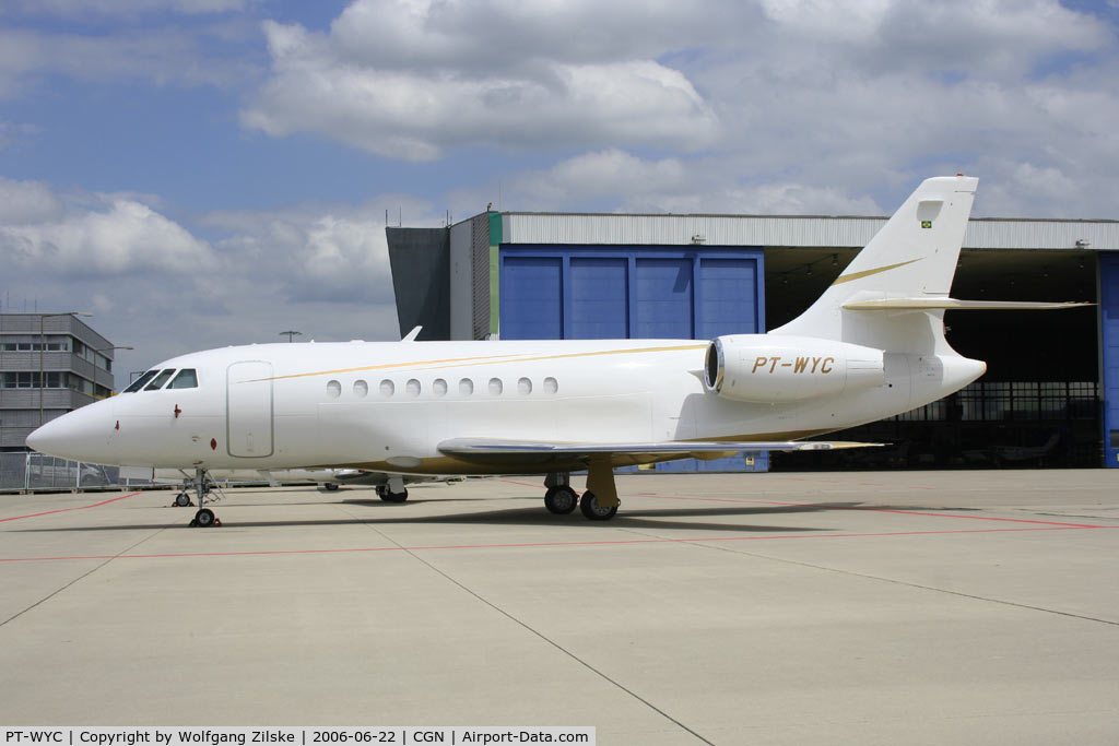 PT-WYC, 1998 Dassault Falcon 2000 C/N 059, visitor