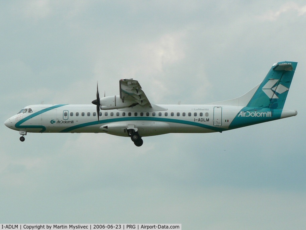 I-ADLM, 1998 ATR 72-212A C/N 543, ATR 72-212A