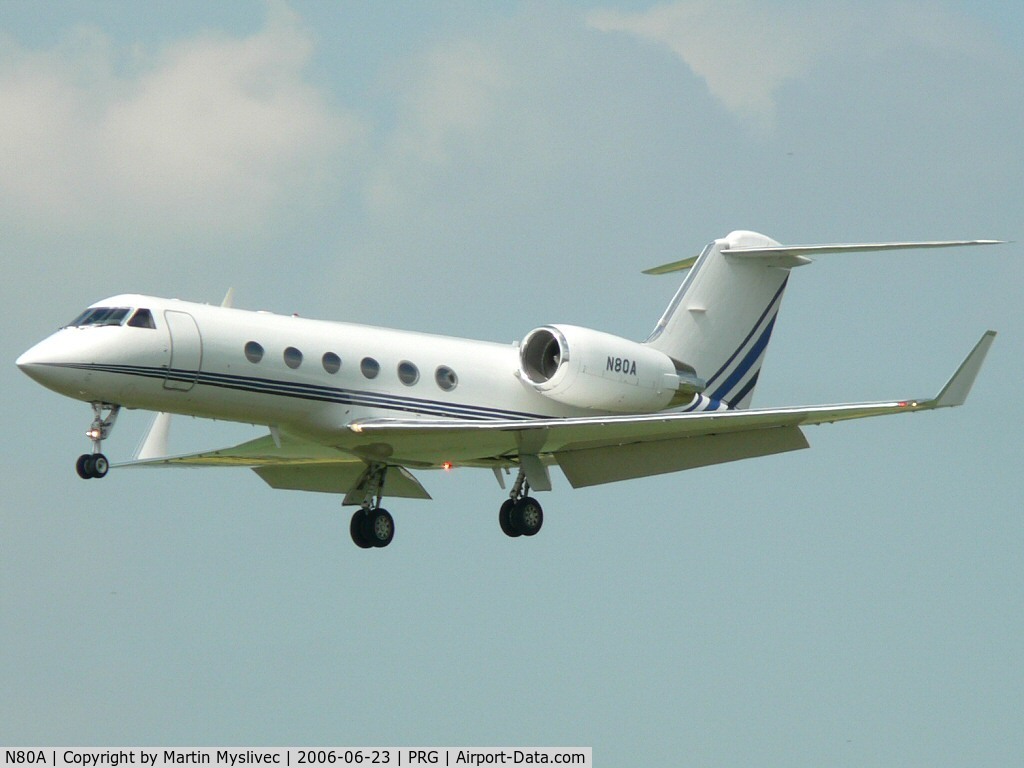 N80A, 1998 Gulfstream Aerospace G-IV C/N 1348, Gulfstream G-IV(SP)