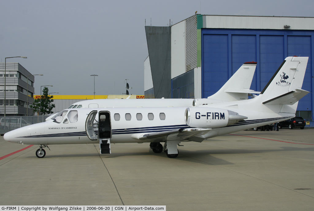 G-FIRM, 2000 Cessna 550B Citation Bravo C/N 550-0940, FIFA 2006 visitor