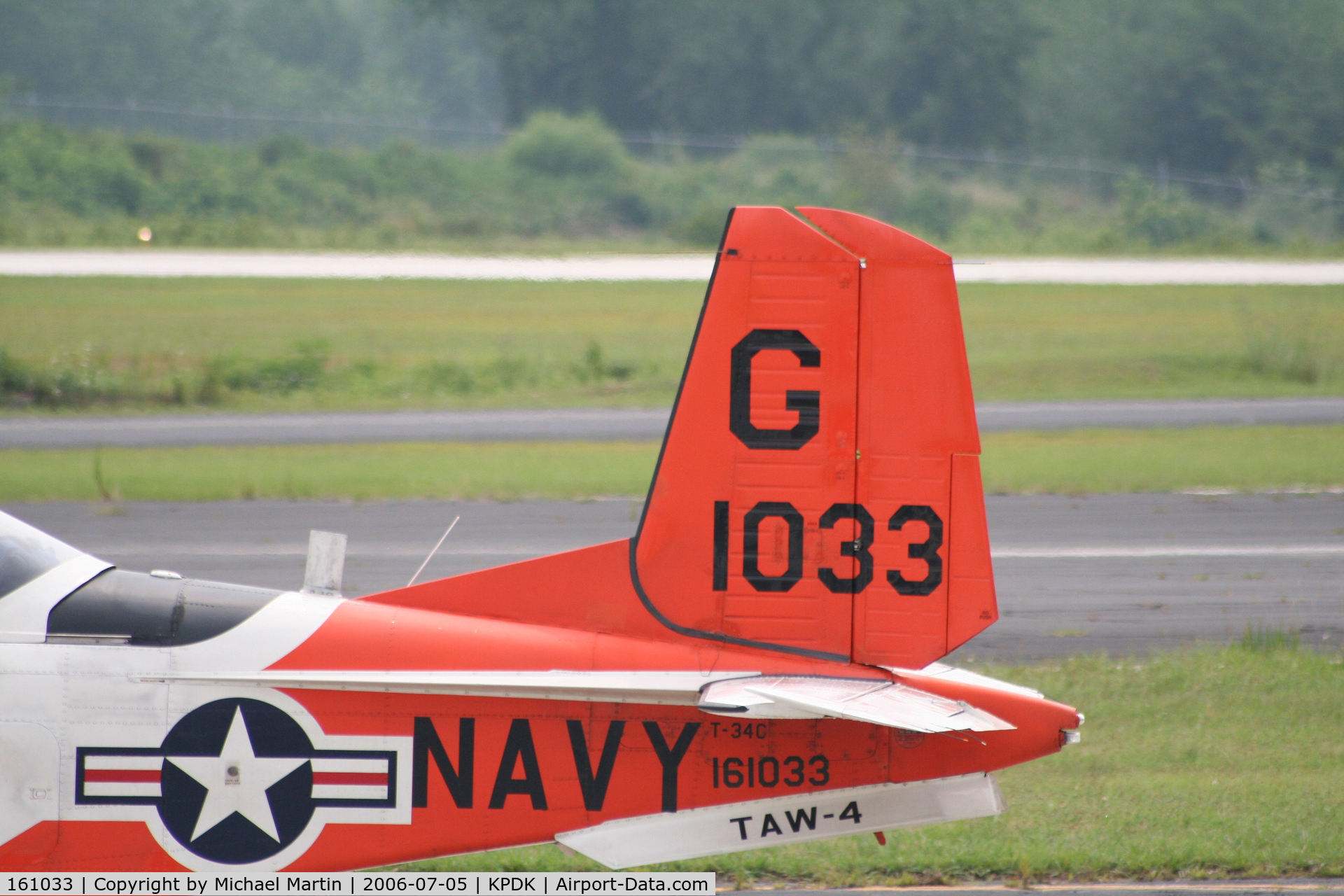 161033, Beech T-34C Turbo Mentor C/N GL-167, Tail Numbers
