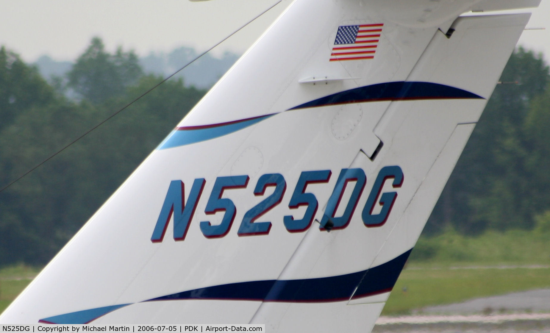 N525DG, 2005 Cessna 525B CitationJet CJ3 C/N 525B0039, Tail Numbers
