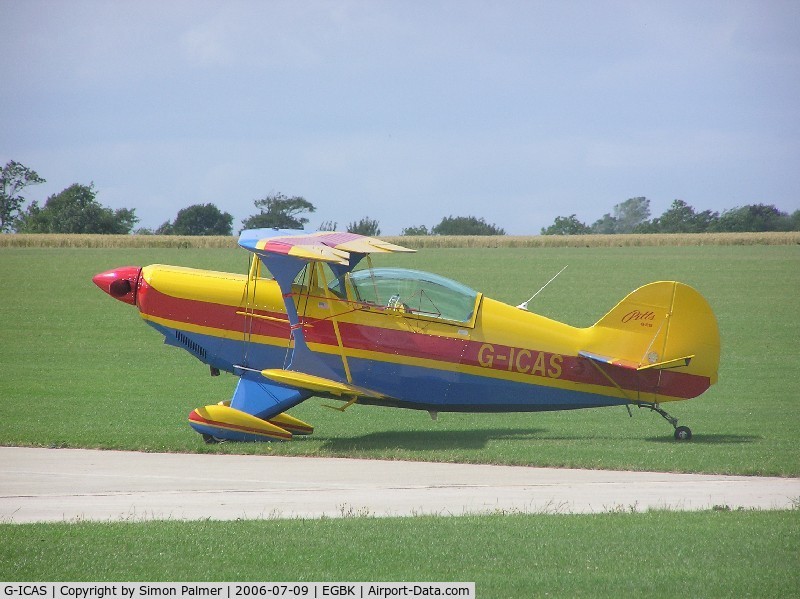 G-ICAS, 1996 Aviat Pitts S-2B Special C/N 5344, Pitts S2B