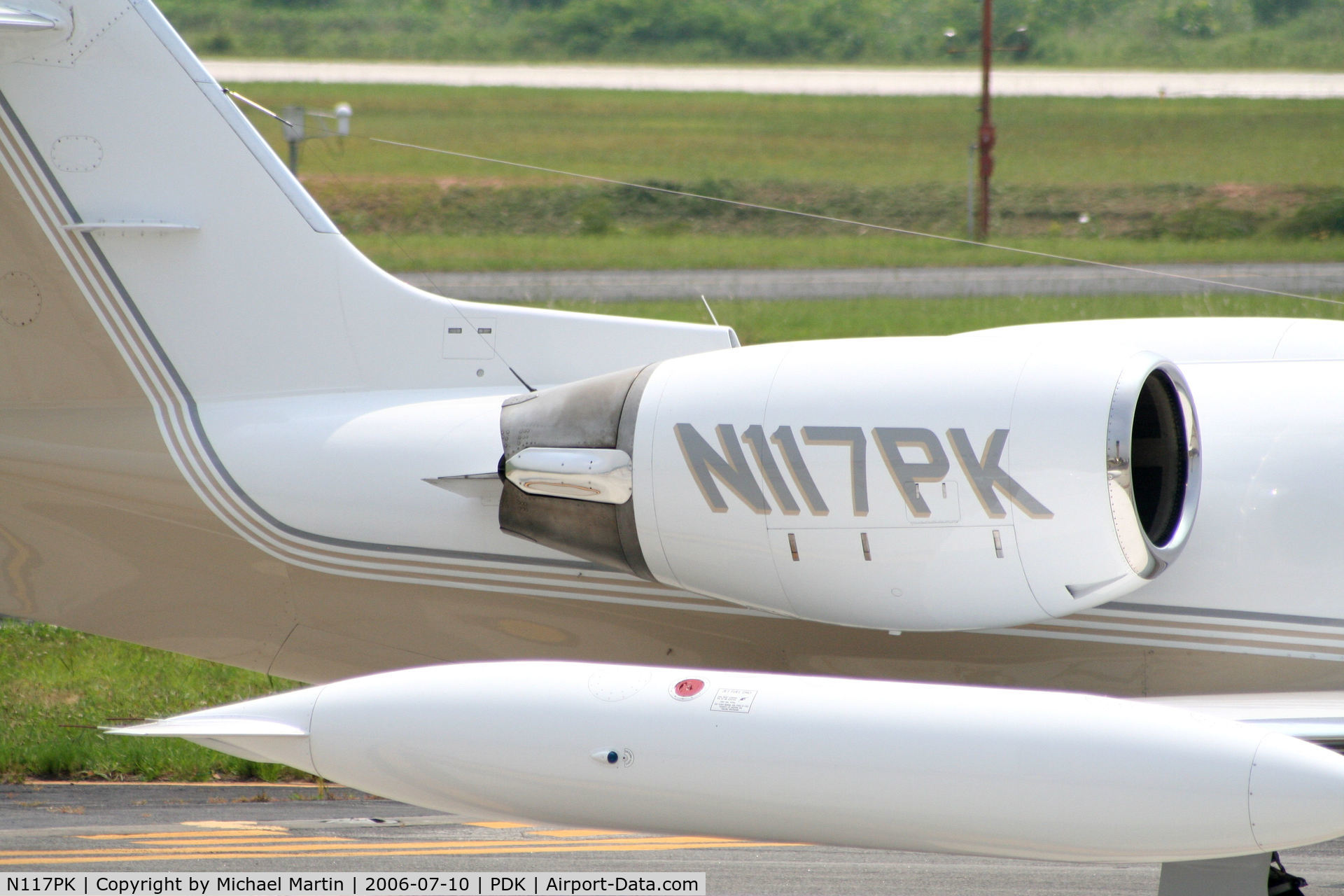 N117PK, 1985 Learjet 35A C/N 35-513, Tail Numbers