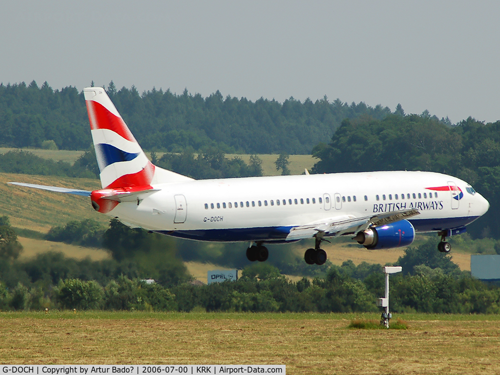 G-DOCH, 1991 Boeing 737-436 C/N 25428, British Airways