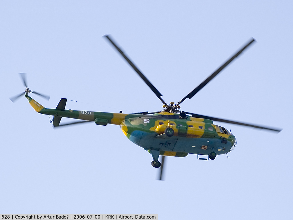 628, Mil Mi-8T Hip C/N 10628, Polan Air Force