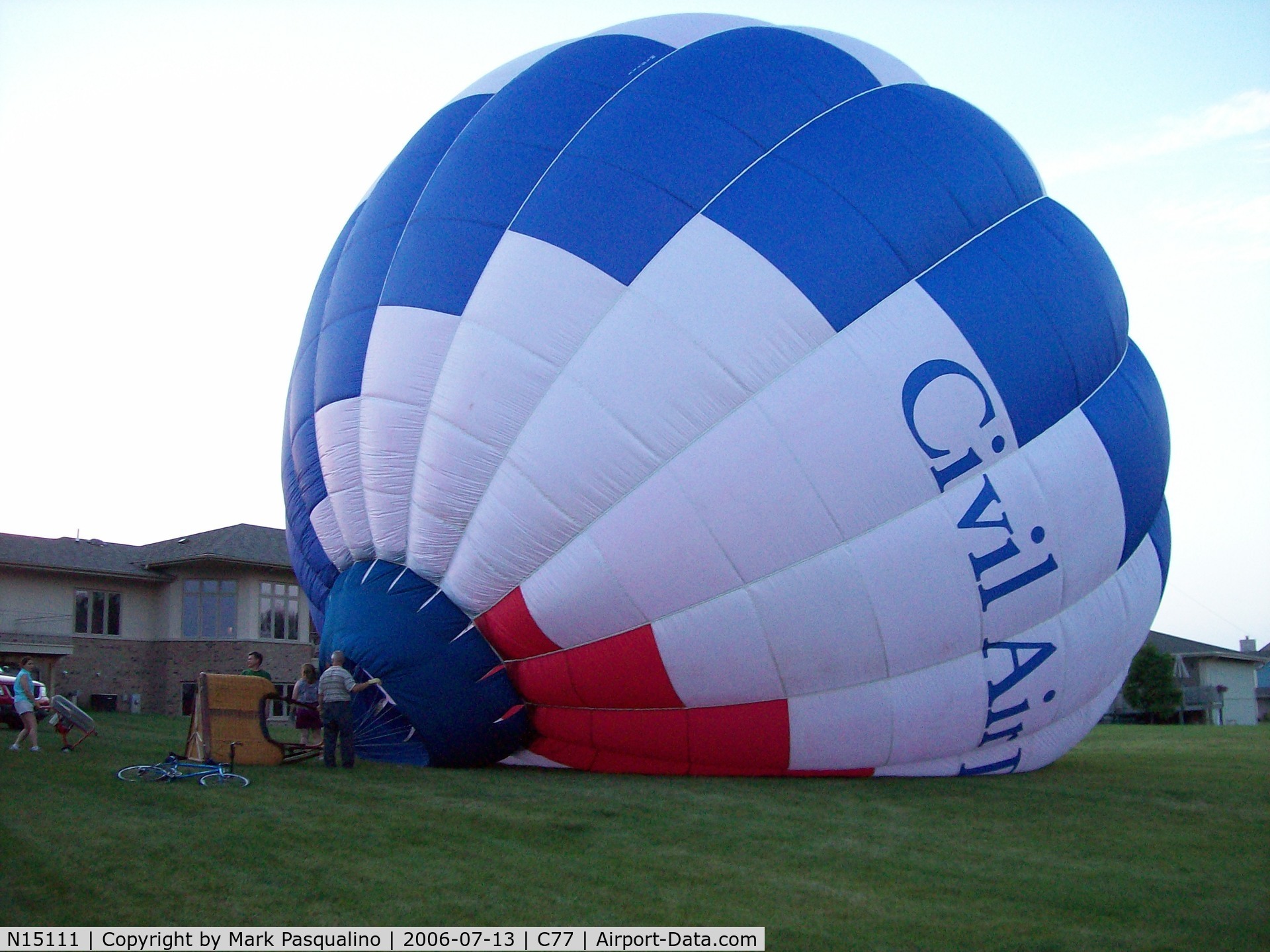 N15111, 2001 Firefly Balloons Inc FIREFLY 7-15 C/N F7-2010, Firefly 7-15