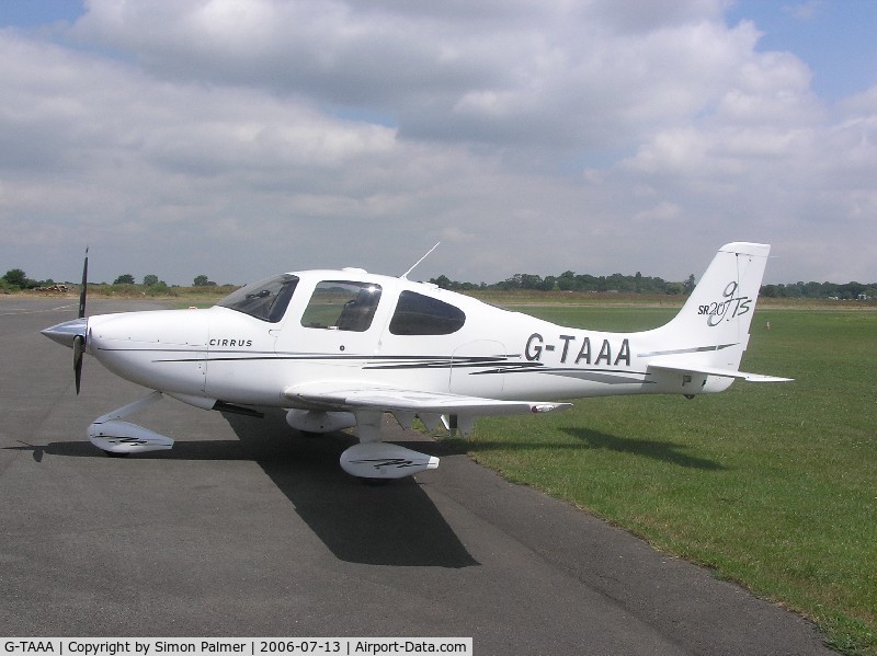 G-TAAA, 2005 Cirrus SR20 GTS C/N 1562, Cirrus SR20