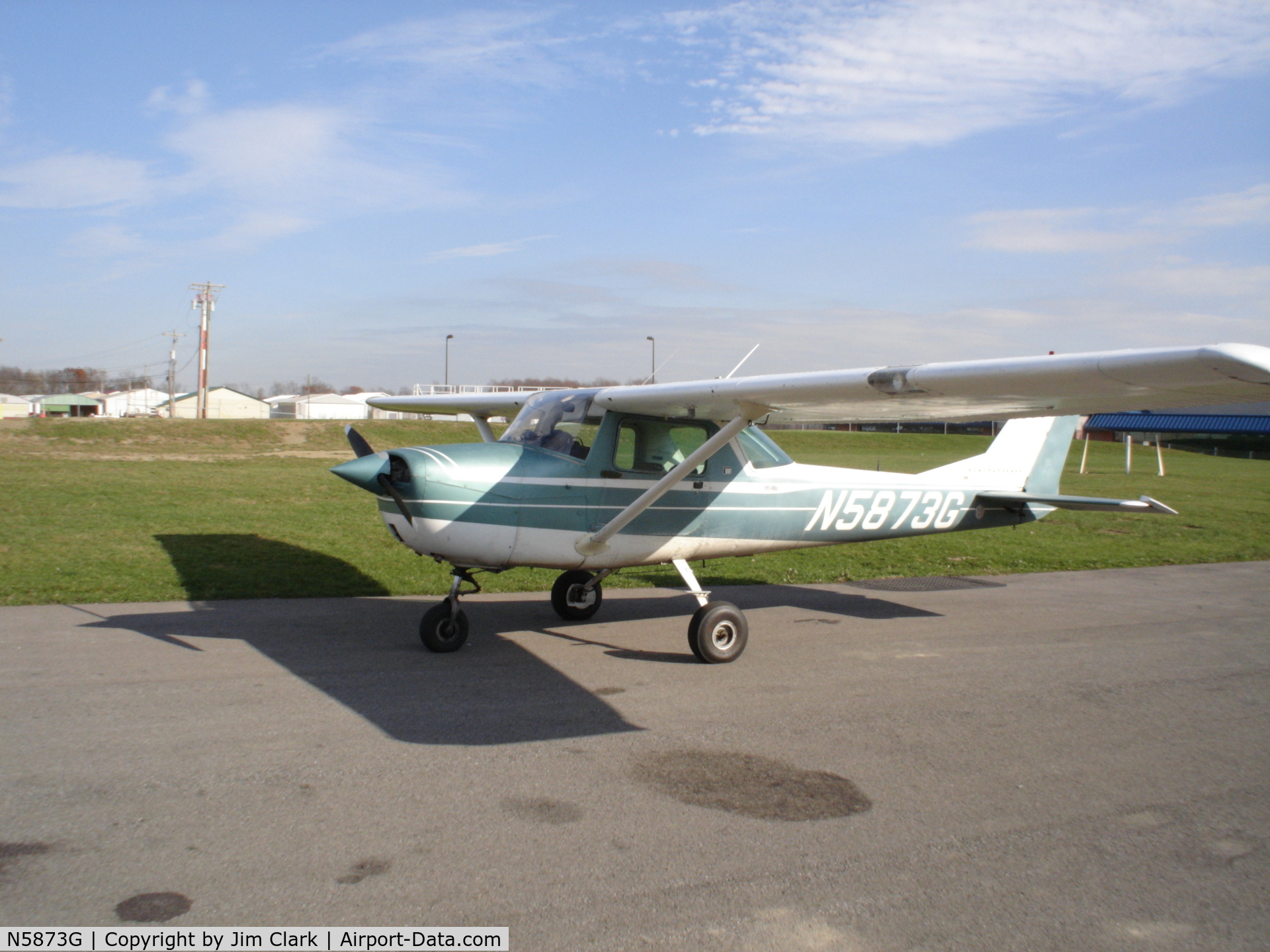N5873G, 1969 Cessna 150K C/N 15071373, Rostraver airport 2004