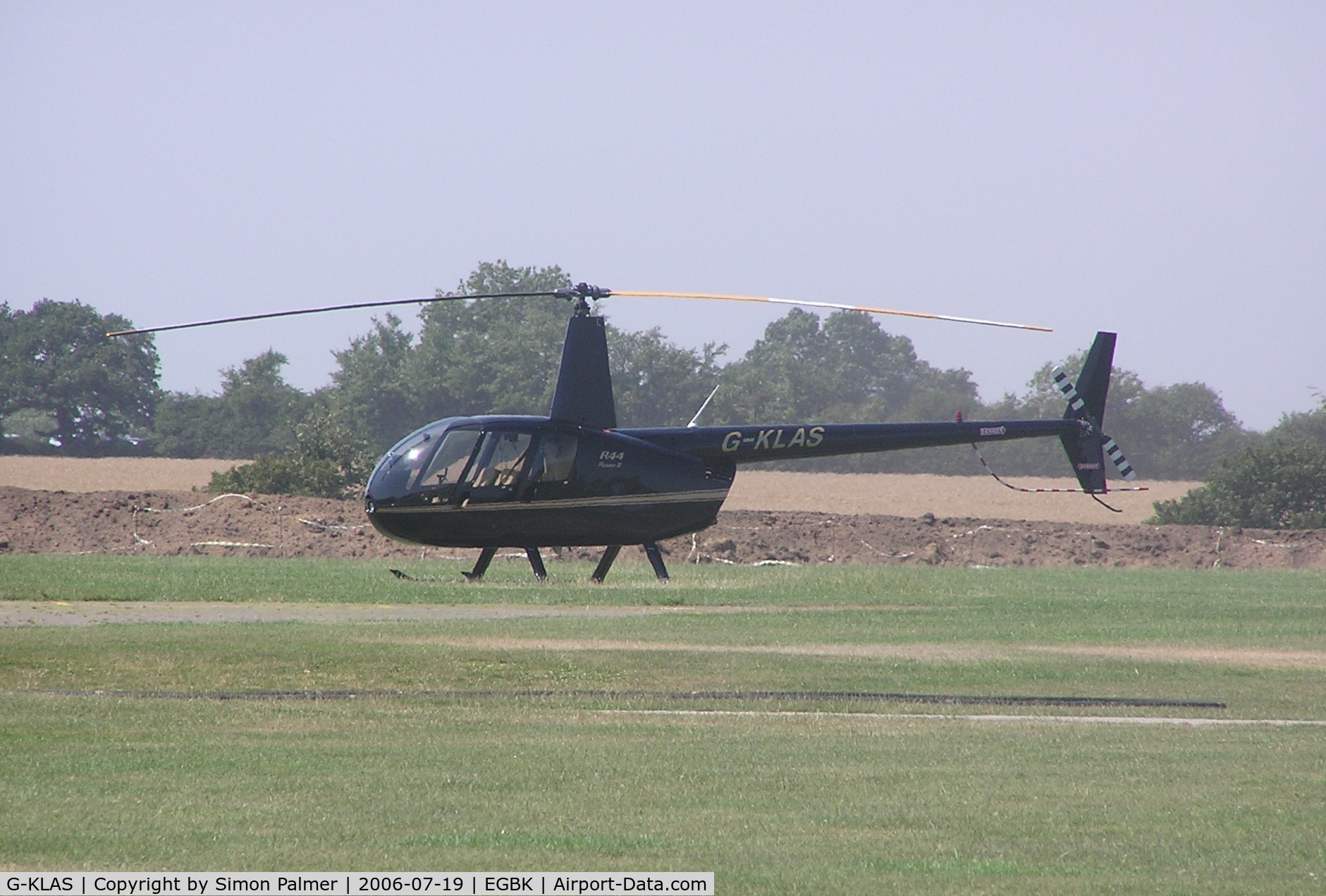 G-KLAS, 2006 Robinson R44 Raven II C/N 11308, Robinson R44 Raven II pictured at Sywell