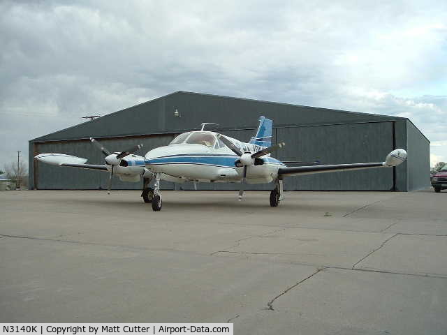 N3140K, 1968 Cessna 421 Golden Eagle C/N 421-0117, 421