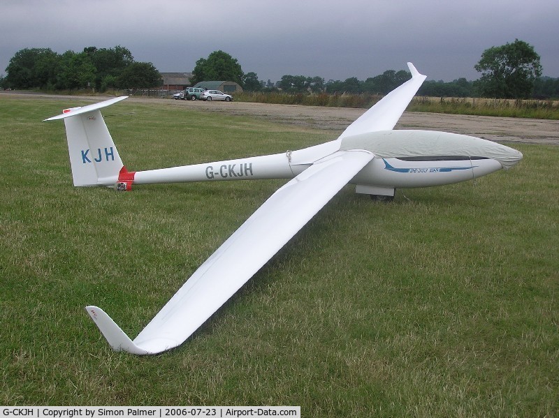 G-CKJH, 2004 AMS-Flight DG-300 Elan C/N 3E506, Glaser-Dirks (AMS-built) DG-303 Elan at Husbands Bosworth