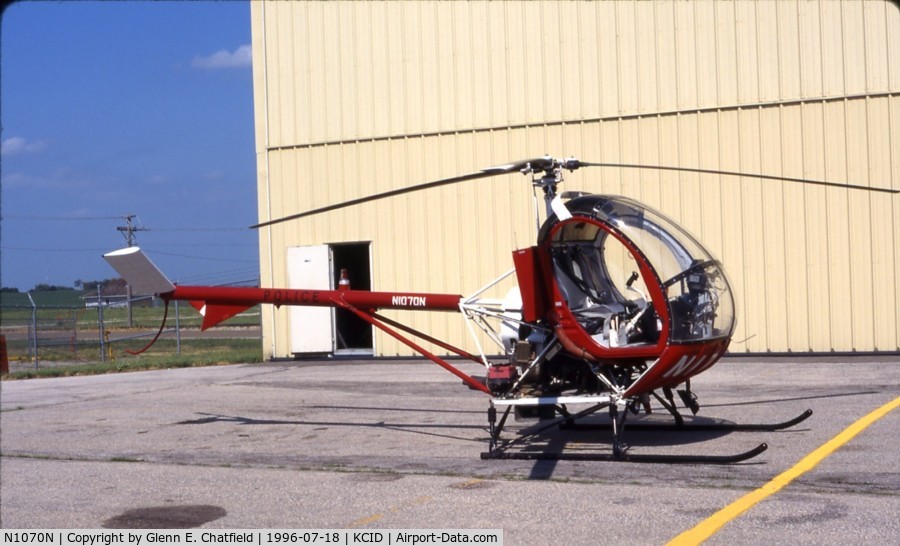 N1070N, 1967 Hughes 269A C/N 970719, ex TH-55A 67-15375 with Cedar Rapids, IA Police