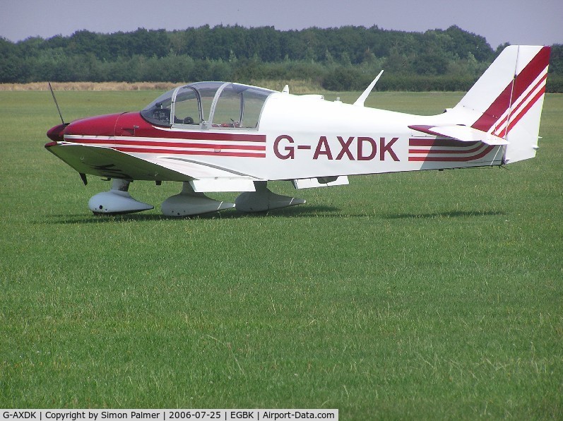 G-AXDK, 1969 Robin DR-315 Petit Prince C/N 378, Robin DR360 at Sywell