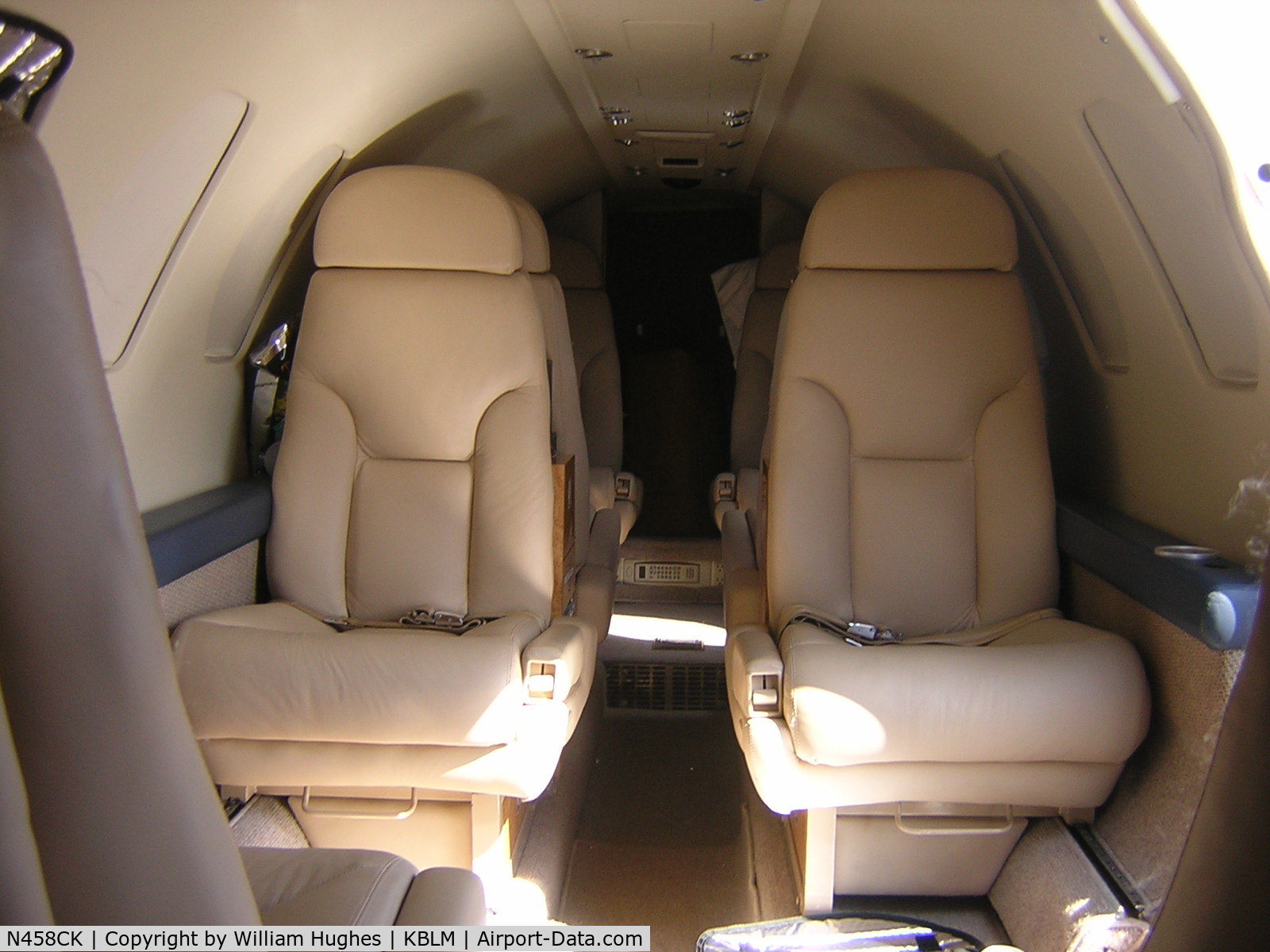 N458CK, Cessna 560 C/N 5600160, interior