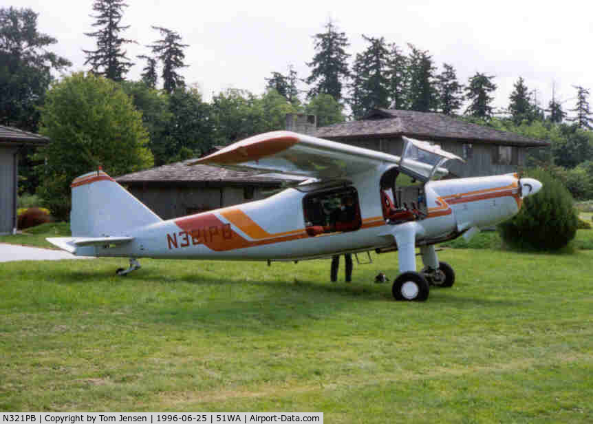 N321PB, 1961 Dornier Do-27Q-6 C/N 515, N321PB prior to AK trip
