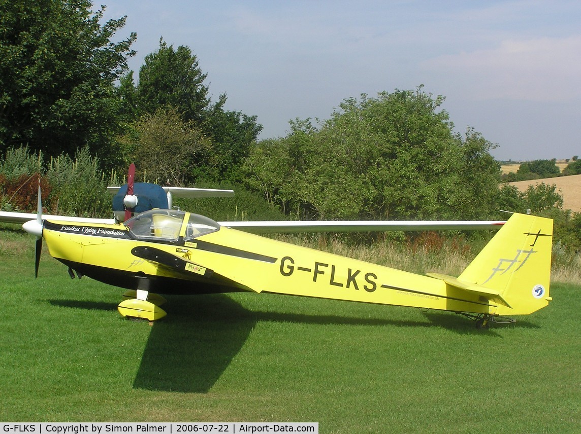 G-FLKS, 2000 Scheibe SF-25C Falke C/N 44662, Scheibe Falke of the Faulkes Flying Foundation