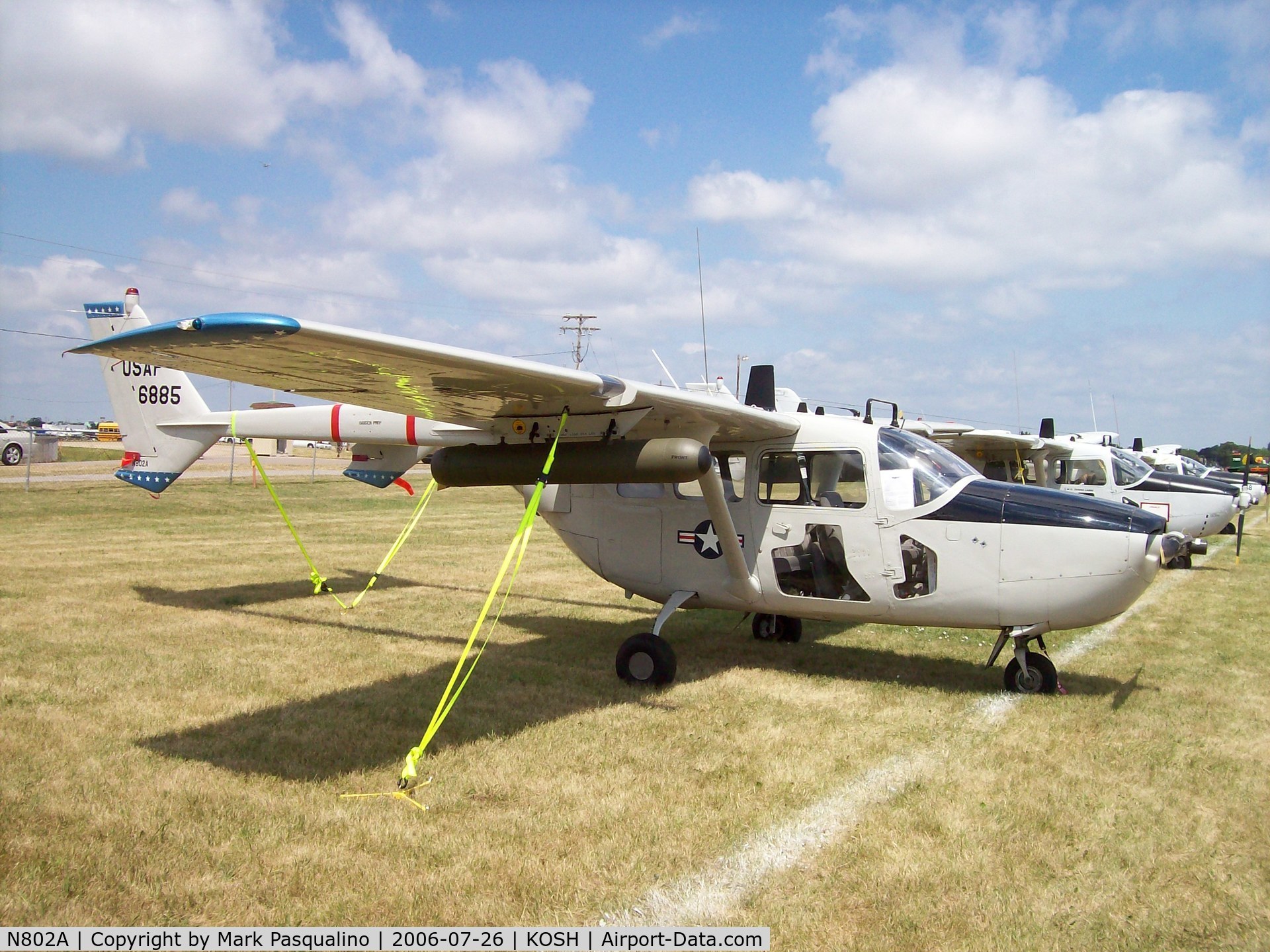 N802A, 1968 Cessna O-2A (M337B) Super Skymaster Super Skymaster C/N 337M-0174, Cessna O-2A