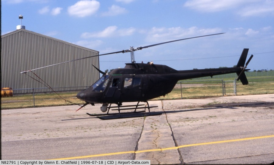 N82791, Bell OH-58C C/N 68-16965, ex- OH-58C 68-16965 Cedar Rapids, IA Police