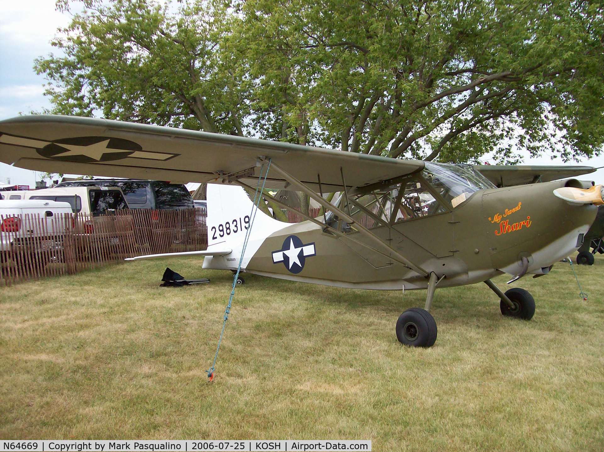 N64669, Stinson L-5 Sentinel C/N 76560, Stinson L-5