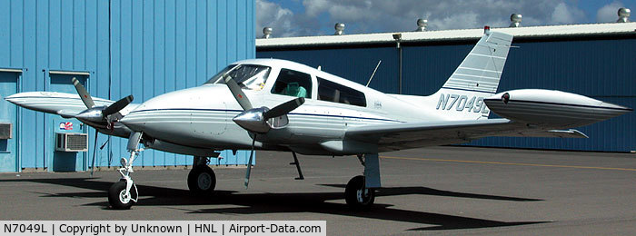 N7049L, 1966 Cessna 310K C/N 310K0149, This airplane crashed in Hawaii October 2004