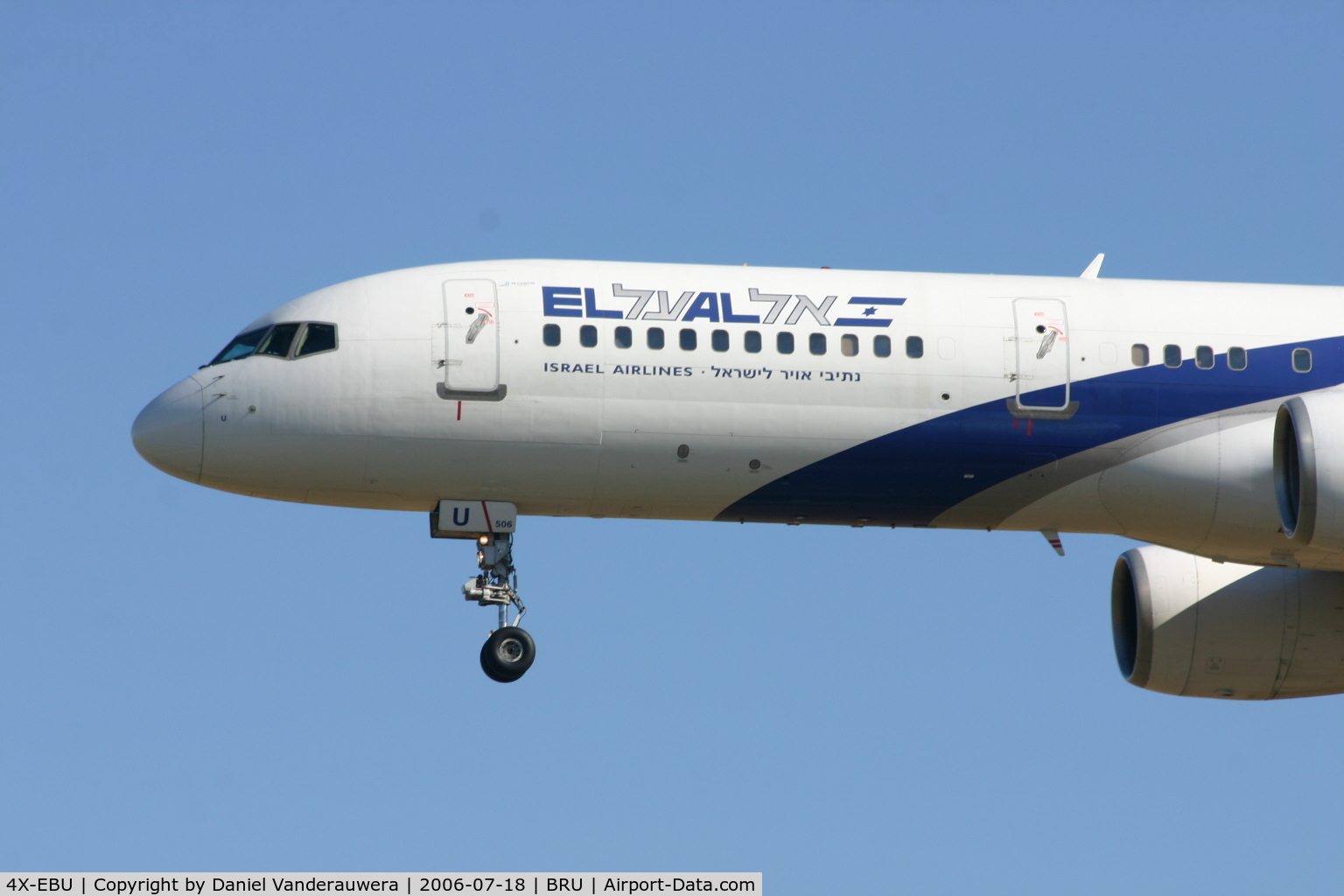4X-EBU, 1993 Boeing 757-258 C/N 26053/529, arrival of flight LY331