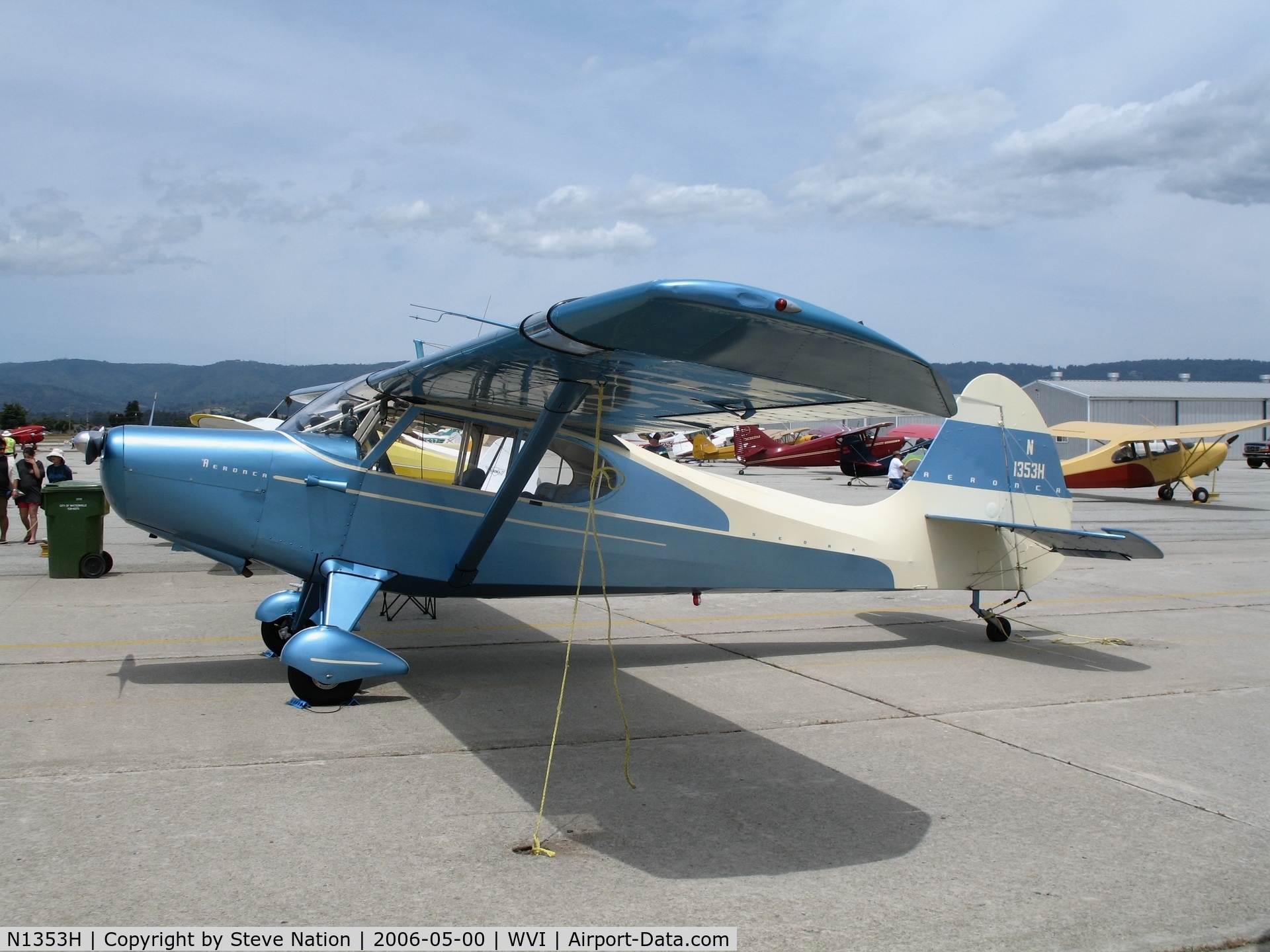 N1353H, 1949 Aeronca 15AC Sedan C/N 15AC-397, 1949 Aeronca 15AC @ Watsonville Municipal Airport, CA